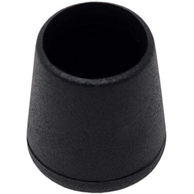 Adsamm ® / 32 x puntali avvolgenti esterni / neri / Ø 15 18 mm / tondi / piedini in PVC per gambe di mobili tonde / puntali protettivi per arredi ® Quality Adsamm ® / 32 x puntali avvolgenti esterni / neri / Ø 15 18 mm / tondi / piedini in PVC per gambe di mobili tonde / puntali protettivi per arredi ® Quality