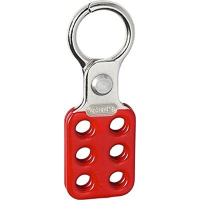 ABUS 003028 Aspa de control de aluminio antiestático rojo resistente a la corrosión 112x40 mm ABUS 003028 Aspa de control de aluminio antiestático rojo resistente a la corrosión 112x40 mm