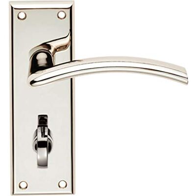 Carlisle Brass Carlisle Maniglia per porta in ottone, nichel lucido Carlisle Brass Carlisle Maniglia per porta in ottone, nichel lucido