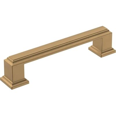 Amerock Tirante per armadietti Bronzo champagne 96 mm (96 mm) da centro a centro Nomina Confezione da 1 Maniglia per cassetti Maniglia per armadio Hardware per armadio Zinco Amerock Tirante per armadietti Bronzo champagne 96 mm (96 mm) da centro a centro Nomina Confezione da 1 Maniglia per cassetti Maniglia per armadio Hardware per armadio Zinco