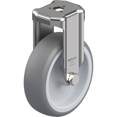 Blickle BKRXA-TPA 101G Rotella fissa, diametro ruota da 4", capacità di carico 109,8 kg Blickle BKRXA-TPA 101G Rotella fissa, diametro ruota da 4", capacità di carico 109,8 kg