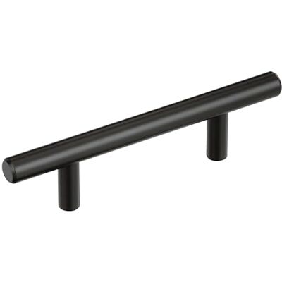 Amerock Tiranti per barra da 76 mm, da centro a centro, nero opaco, confezione da 10, Amerock Tiranti per barra da 76 mm, da centro a centro, nero opaco, confezione da 10,