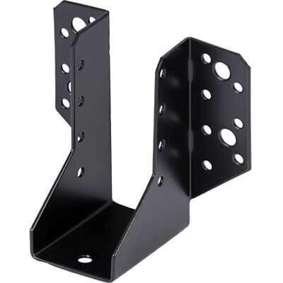 Alberts Connettore in legno TypA - Acciaio nero versatile Alberts Connettore in legno TypA - Acciaio nero versatile