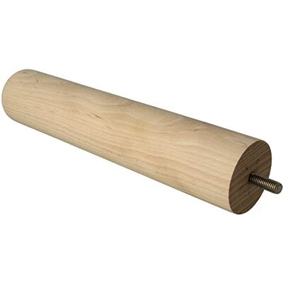 Amig Gamba Rotonda per Mobile Gambe in Legno di Faggio con Finitura Naturale Gambe di Ricambio per Divani, Letti, Tavoli Fissaggio: Spina Metallica Metrica 8 Misure: 50 x 250 mm Amig Gamba Rotonda per Mobile Gambe in Legno di Faggio con Finitura Naturale Gambe di Ricambio per Divani, Letti, Tavoli Fissaggio: Spina Metallica Metrica 8 Misure: 50 x 250 mm
