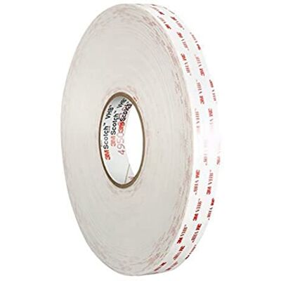 3M Nastro di Montaggio 4930 P, 19 mm X 33 m, 0.6 mm, 4 Pezzi, Bianco 3M Nastro di Montaggio 4930 P, 19 mm X 33 m, 0.6 mm, 4 Pezzi, Bianco