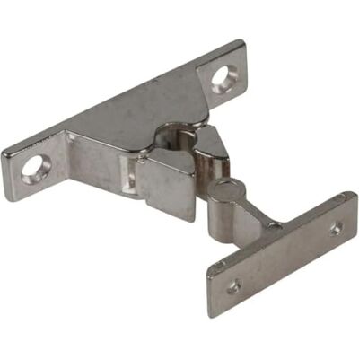 IBFM Supporto porta con meccanismo a morsetto, distanza dalla parete 35 mm, zama cromata; argento; 1 pezzo IBFM Supporto porta con meccanismo a morsetto, distanza dalla parete 35 mm, zama cromata; argento; 1 pezzo