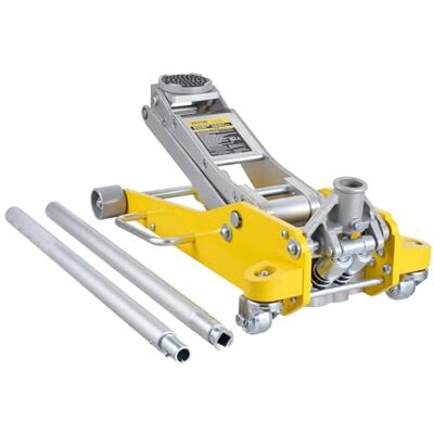 VEVOR Cric da Pavimento a Basso Profilo 3 T Cric da pavimento Idraulico da Corsa in Alluminio per Impieghi Gravosi, Pompa Sollevamento Rapido a Doppio Pistone, Gamma di Sollevamento Altezza 93-465 mm VEVOR Cric da Pavimento a Basso Profilo 3 T Cric da pavimento Idraulico da Corsa in Alluminio per Impieghi Gravosi, Pompa Sollevamento Rapido a Doppio Pistone, Gamma di Sollevamento Altezza 93-465 mm