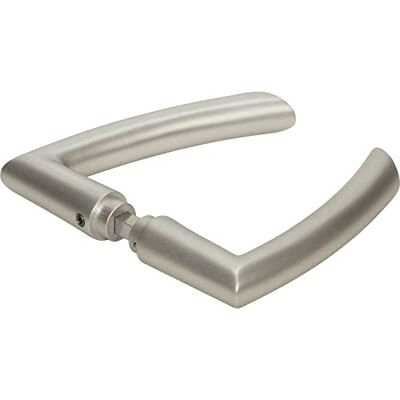 Dorma Glas Maniglia per porta (coppia di maniglie) per porte in vetro 24.301, senza rosetta, effetto acciaio inox Dorma Glas Maniglia per porta (coppia di maniglie) per porte in vetro 24.301, senza rosetta, effetto acciaio inox