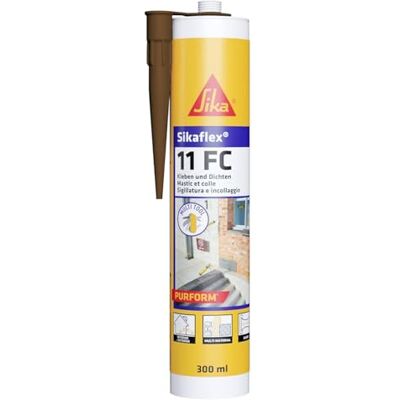 Sika - Sikaflex 11 FC Purform - Marrone - 300ml - Sealant Sika - Sikaflex 11 FC Purform - Marrone - 300ml - Sealant