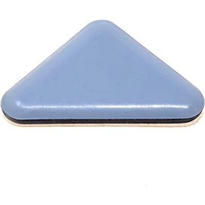 Adsamm ® / 32 x scivoli autoadesivi in PTFE / grigio azzurri / 35x35x45 mm / triangolari / pad adesivi in PTFE e gomma da 5 mm di spessore / piedini protettivi per arredi ® Quality Adsamm ® / 32 x scivoli autoadesivi in PTFE / grigio azzurri / 35x35x45 mm / triangolari / pad adesivi in PTFE e gomma da 5 mm di spessore / piedini protettivi per arredi ® Quality