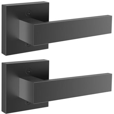 VEVOR Maniglie Decorative per Porta, 2 Maniglie Spingi/Tira su Lato Singolo Non Girevoli, Set di Maniglia Nera per Porta Lato Destro & Sinistro per Porta Senza Lucchetto, Maniglie per Porta 2 Pezzi VEVOR Maniglie Decorative per Porta, 2 Maniglie Spingi/Tira su Lato Singolo Non Girevoli, Set di Maniglia Nera per Porta Lato Destro & Sinistro per Porta Senza Lucchetto, Maniglie per Porta 2 Pezzi