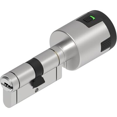 Lince Cilindro di sicurezza CPLUS ALARM 30+B50 con allarme da 100 dB Doppia Sicurezza Con fusibile meccanico per una rottura programmata Libro con 5 chiavi Nichelato Lince Cilindro di sicurezza CPLUS ALARM 30+B50 con allarme da 100 dB Doppia Sicurezza Con fusibile meccanico per una rottura programmata Libro con 5 chiavi Nichelato