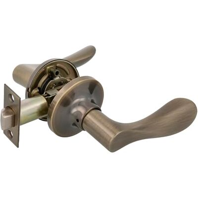 Amig Set di maniglie Maniglie con scrocco quadrato Per porte interne Zamak Scrocco d'ingresso da 60/70 mm incluso Per porte in legno con larghezza da 35 a 45 mm Cuoio Amig Set di maniglie Maniglie con scrocco quadrato Per porte interne Zamak Scrocco d'ingresso da 60/70 mm incluso Per porte in legno con larghezza da 35 a 45 mm Cuoio
