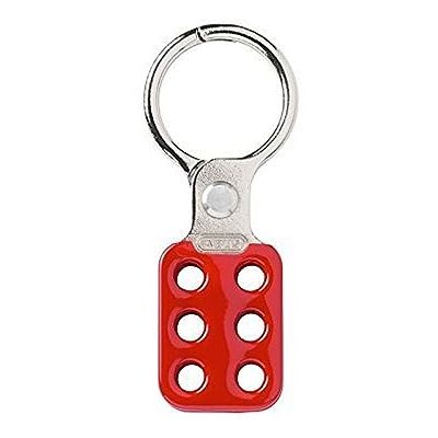 ABUS 0 H752 Aspa de control de aluminio antiestático rojo resistente a la corrosión 124x50 mm ABUS 0 H752 Aspa de control de aluminio antiestático rojo resistente a la corrosión 124x50 mm