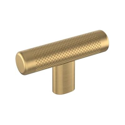 Amerock Bronx Pomello per armadietto, 67 mm, colore: bronzo champagne Amerock Bronx Pomello per armadietto, 67 mm, colore: bronzo champagne