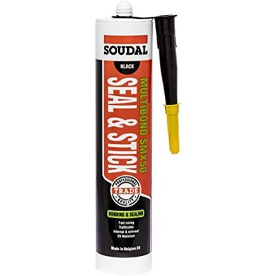 HOLZBRINK Colla di montaggio / sigillante, Soudal Multibond SMX 50, colla universale, nero, 290 ml HOLZBRINK Colla di montaggio / sigillante, Soudal Multibond SMX 50, colla universale, nero, 290 ml