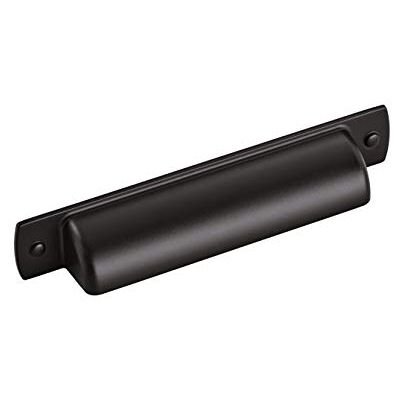 Amerock Rochdale Maniglia per cassetto, 96 mm, 96 mm, confezione da 10, colore: nero opaco Amerock Rochdale Maniglia per cassetto, 96 mm, 96 mm, confezione da 10, colore: nero opaco