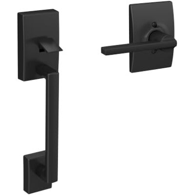 SCHLAGE FE285 622 LAT CEN Mezza Maniglia Inferiore, Nero Opaco SCHLAGE FE285 622 LAT CEN Mezza Maniglia Inferiore, Nero Opaco