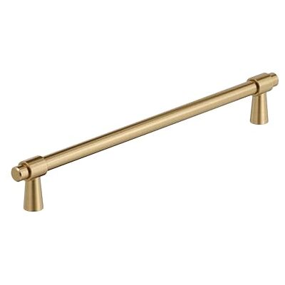 Amerock Destine Maniglia per armadietto, 256 mm, in bronzo champagne, da centro a centro Amerock Destine Maniglia per armadietto, 256 mm, in bronzo champagne, da centro a centro