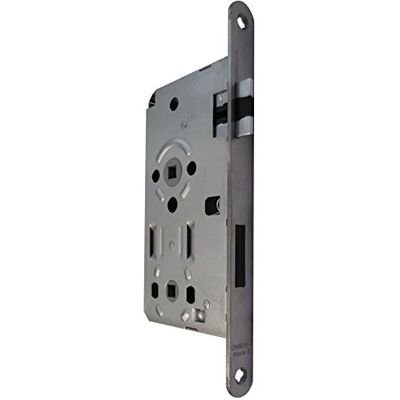Alpertec oggetto Lucchetto Serratura Lucchetto, DIN sinistra per porte bagno WC in acciaio inox opaco innesto, serrature, ghiera 20 mm, rotondo, quadrato 8 mm, distanza 78 mm, Alpertec oggetto Lucchetto Serratura Lucchetto, DIN sinistra per porte bagno WC in acciaio inox opaco innesto, serrature, ghiera 20 mm, rotondo, quadrato 8 mm, distanza 78 mm,