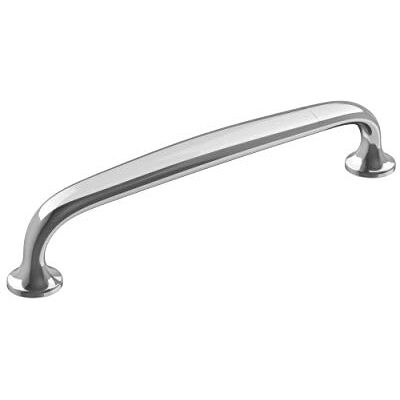 Amerock Maniglia per armadietto, cromo lucido, 128 mm, da centro a centro, fama, confezione da 1, maniglia per armadietti, hardware per armadietti Amerock Maniglia per armadietto, cromo lucido, 128 mm, da centro a centro, fama, confezione da 1, maniglia per armadietti, hardware per armadietti