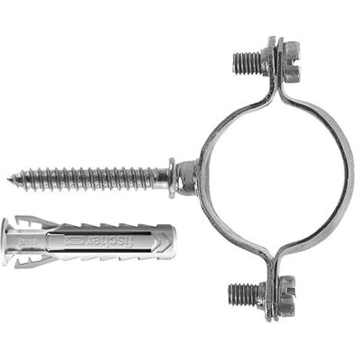 Fischer Collarino Zincato Leggero CZV per Fissaggio di Tubi Elettrici in Acciaio, Plastica e Multistrato, Serraggio 10 mm, Include Tassello SX Plus 6 e Vite Doppia M6, 10 Pezzi, Fischer Collarino Zincato Leggero CZV per Fissaggio di Tubi Elettrici in Acciaio, Plastica e Multistrato, Serraggio 10 mm, Include Tassello SX Plus 6 e Vite Doppia M6, 10 Pezzi,