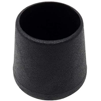 Adsamm ® / 16 x puntali avvolgenti esterni / neri / Ø 27 29 mm / tondi / piedini in PVC per gambe di mobili tonde / puntali protettivi per arredi ® Quality Adsamm ® / 16 x puntali avvolgenti esterni / neri / Ø 27 29 mm / tondi / piedini in PVC per gambe di mobili tonde / puntali protettivi per arredi ® Quality