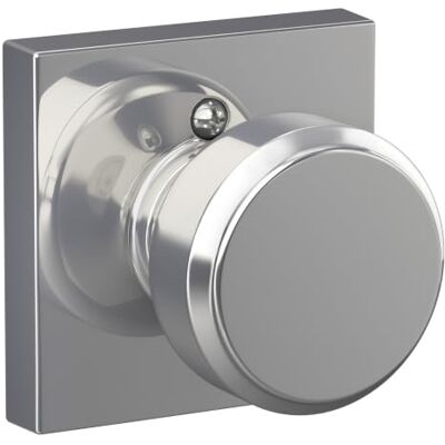 SCHLAGE F170 BWE 625 COL Pomello Bowery con finiture Collins Maniglia fittizia porta maniglia, cromo brillante SCHLAGE F170 BWE 625 COL Pomello Bowery con finiture Collins Maniglia fittizia porta maniglia, cromo brillante