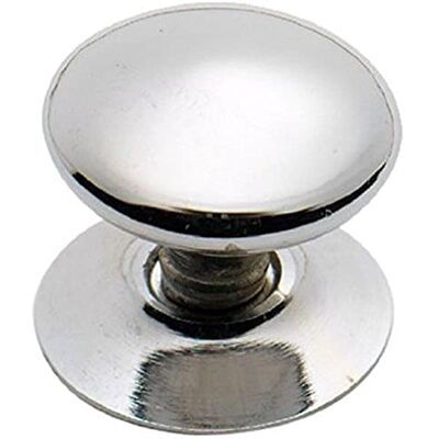 Bulk Hardware Limited BH05188 - Set Pomelli Vintage in Ottone Cromato 38mm Bulk Hardware Limited BH05188 - Set Pomelli Vintage in Ottone Cromato 38mm