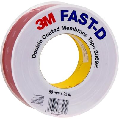 3M Nastro flessibile con tenuta d'aria 8069E FAST D, 50 mm x 25 m 3M Nastro flessibile con tenuta d'aria 8069E FAST D, 50 mm x 25 m