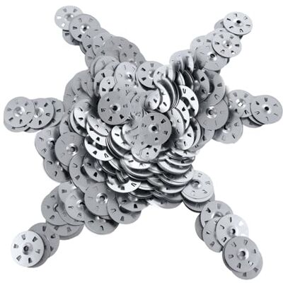 ASelected 300 rondelle facili da fissare a 6 artigli rondelle di diametro 35 mm di isolamento Thermoboard fisso, guarnizioni per unghie in cartongesso, distanziatori per viti e bulloni ASelected 300 rondelle facili da fissare a 6 artigli rondelle di diametro 35 mm di isolamento Thermoboard fisso, guarnizioni per unghie in cartongesso, distanziatori per viti e bulloni
