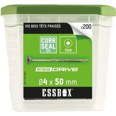 SCELL-IT Modello ESSBOX - Viti 4mm x 50mm - Confezione 200 SCELL-IT Modello ESSBOX - Viti 4mm x 50mm - Confezione 200
