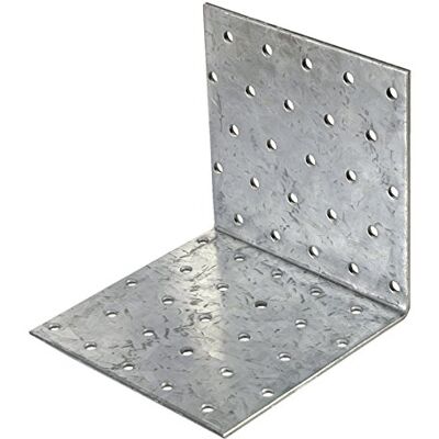 Connex Giunto a gomito 40 x 40 x 60 x 2,5 mm, zincato, 25 pz. Connex Giunto a gomito 40 x 40 x 60 x 2,5 mm, zincato, 25 pz.