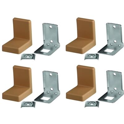 cyclingcolors 4x ferramenta staffa angolare di fissaggio in metallo con copertura plastica da avvitare 90 gradi supporto mobile rinforzo murale universale fissaggio 20 kg rovere cyclingcolors 4x ferramenta staffa angolare di fissaggio in metallo con copertura plastica da avvitare 90 gradi supporto mobile rinforzo murale universale fissaggio 20 kg rovere