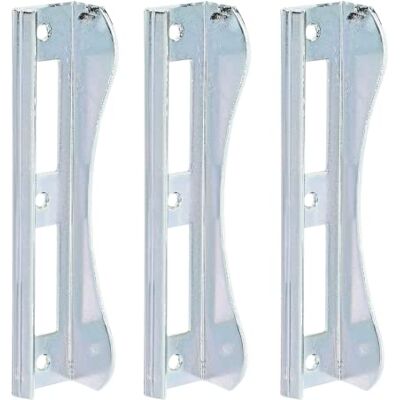 Alberts GAH- Battuta per cancello con serratura a incastro, per telai di circa 37 mm di spessore, 37 x 181 mm, superficie superiore: zincata galvanicamente, set da 3 Alberts GAH- Battuta per cancello con serratura a incastro, per telai di circa 37 mm di spessore, 37 x 181 mm, superficie superiore: zincata galvanicamente, set da 3