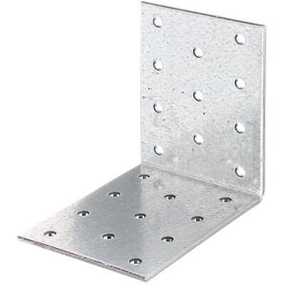 Alberts Angolo piastra forata, colore: Argento Alberts Angolo piastra forata, colore: Argento