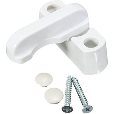 FEVERWORK MJJEsports Plastica Bianco Mezzaluna Finestra Battente Serratura A Leva Maniglia Chiusura A Scatto FEVERWORK MJJEsports Plastica Bianco Mezzaluna Finestra Battente Serratura A Leva Maniglia Chiusura A Scatto