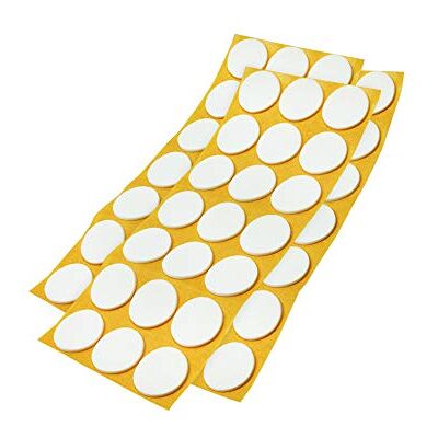 Adsamm ® / 63 x antiscivolo autoadesivi / bianchi / Ø 30 mm / tondi / piedini adesivi antisdrucciolo in gomma espansa EPDM / cuscinetti protettivi per arredi ® Quality Adsamm ® / 63 x antiscivolo autoadesivi / bianchi / Ø 30 mm / tondi / piedini adesivi antisdrucciolo in gomma espansa EPDM / cuscinetti protettivi per arredi ® Quality