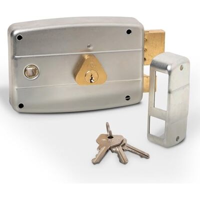 CISA Serratura per Porte in Ferro da Applicare 160179 Serratura Cancello Esterno in Acciaio Zincato con Cilindro e Quadro Maniglia Passante Entrata 60 Mano Destra CISA Serratura per Porte in Ferro da Applicare 160179 Serratura Cancello Esterno in Acciaio Zincato con Cilindro e Quadro Maniglia Passante Entrata 60 Mano Destra