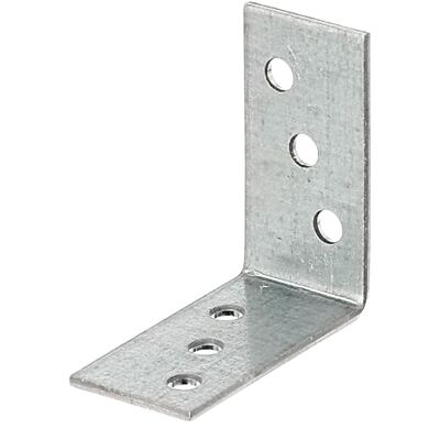 Alberts Connettore angolare Sendzimir zincato 40 x 40 x 20 mm Set da 100 pezzi Alberts Connettore angolare Sendzimir zincato 40 x 40 x 20 mm Set da 100 pezzi