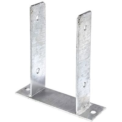 Alberts GAH-, , Supporto U-post per l'avvitamento, zincato a caldo, larghezza utile: 116 mm Alberts GAH-, , Supporto U-post per l'avvitamento, zincato a caldo, larghezza utile: 116 mm