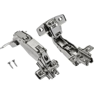 GTV Cerniera angolare KT 165°, Slide-On, scodellino 35 mm, Nichel, 10 pezzi KT 165° 10 pezzi GTV Cerniera angolare KT 165°, Slide-On, scodellino 35 mm, Nichel, 10 pezzi KT 165° 10 pezzi