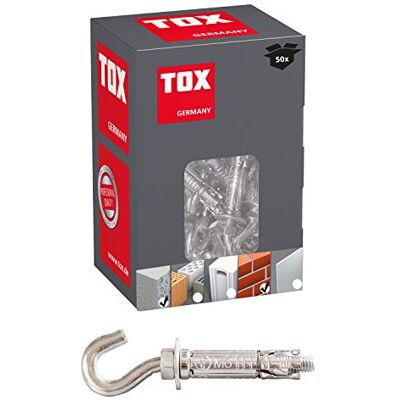TOX Tassello a gancio Pirat Sven-S M6 x 40, 50 pz, TOX Tassello a gancio Pirat Sven-S M6 x 40, 50 pz,