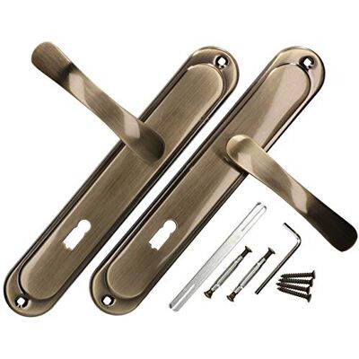KOTARBAU Maniglia per porta BB 90 mm, maniglia per porta Patin KOTARBAU Maniglia per porta BB 90 mm, maniglia per porta Patin