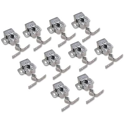 FontBrico A-1020552-P10 Chiusure per porte per mobili Chiusure a doppio rullo per porta del mobile Chiusura per porta dell'armadio Punch a doppio rullo 10 pezzi Acciaio zincato FontBrico A-1020552-P10 Chiusure per porte per mobili Chiusure a doppio rullo per porta del mobile Chiusura per porta dell'armadio Punch a doppio rullo 10 pezzi Acciaio zincato