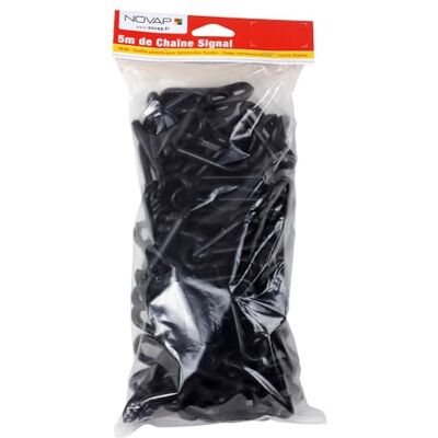 NOVAP Modello - Segnale - Plastica, 8mm, 5m, Nero NOVAP Modello - Segnale - Plastica, 8mm, 5m, Nero