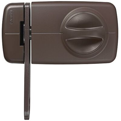 ABUS 7030 B Serratura supplementare per porta con gancio di sicurezza, colore: Marrone ABUS 7030 B Serratura supplementare per porta con gancio di sicurezza, colore: Marrone