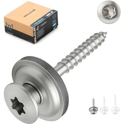 GeZu Impex Walcur Viti Spengler ø 4.5 x 25 mm 100 Acciaio Inox Autoperforanti per Terrazze 100 Pezzi Viti per Tetti a Tenuta Stagna con Rondelle in Gomma GeZu Impex Walcur Viti Spengler ø 4.5 x 25 mm 100 Acciaio Inox Autoperforanti per Terrazze 100 Pezzi Viti per Tetti a Tenuta Stagna con Rondelle in Gomma