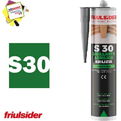 friulsider Sigillante acrilico bianco edilizio 310ml friulsider Sigillante acrilico bianco edilizio 310ml