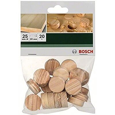 Bosch DIY Tamponi di legno 25 x 10 (20) Bosch DIY Tamponi di legno 25 x 10 (20)